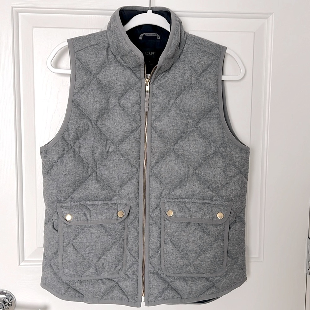 J Crew down-filled vest